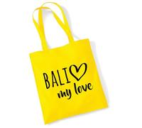 Huuraa Jutebeutel Bali my love Geschenk