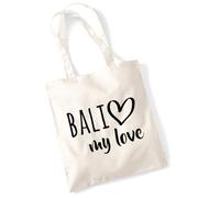Huuraa Jutebeutel Bali my love Geschenk