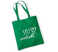 Huuraa Jutebeutel Sylt verliebt Geschenk | Baumwollbeutel 10 Liter Stoffbeutel Beutel aus Baumwolle Tasche Geschenkidee Einkaufstasche Langen Henkel
