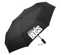 Huuraa Regenschirm like a Boss Spruch Geschenk