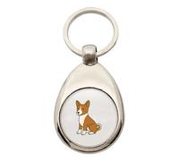 Huuraa Schlüsselanhänger Basenji Comic Basi Geschenk