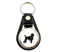 Huuraa Schlüsselanhänger Pudel Silhouette Geschenk