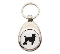 Huuraa Schlüsselanhänger Pudel Silhouette Geschenk