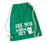 Huuraa Turnbeutel Are you kitten me Katze Geschenk