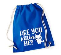 Huuraa Turnbeutel Are you kitten me Katze Geschenk