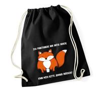 Huuraa Turnbeutel Drück mich Fuchs Geschenk