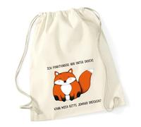 Huuraa Turnbeutel Drück mich Fuchs Geschenk