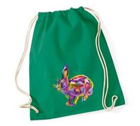 Huuraa Turnbeutel Hase Colorful Geschenk
