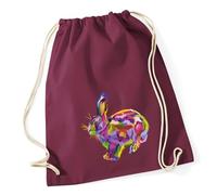 Huuraa Turnbeutel Hase Colorful Geschenk