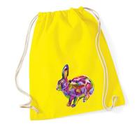 Huuraa Turnbeutel Hase Colorful Geschenk