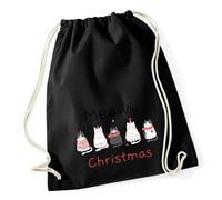Huuraa Turnbeutel Meowy Christmas Katzen Geschenk