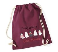Huuraa Turnbeutel Meowy Christmas Katzen Geschenk