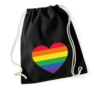 Huuraa Turnbeutel Regenbogenflagge LGBT+ Pride Flag Geschenk