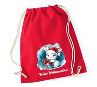 Huuraa Turnbeutel Süßer Hase Frohe Weihnachten Geschenk