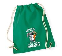 Huuraa Turnbeutel viele Möhren.. Ich habe die grösste cooler Hase 12 Liter Kelly Green Baumwolle Rucksack Geschenkidee