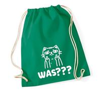 Huuraa Turnbeutel Was? grimmige Katze Geschenk