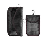 HUVZOR 2 Stück Schutz Autoschlüssel Schutz Keyless Hülle Funkschlüssel Abschirmung Schlüsseltasche Schlüsseletui Schlüsselmäppchen Car Key Safe