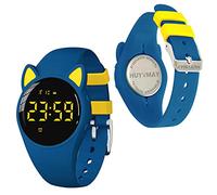 HUYVMAY Kinder Schrittzähler Uhr Fitness Tracker Ohne App/Handy, IP68 wasserdichte Digitale Armbanduhr Sportuhr mit Schrittzähler Kalorienzähler Distanzzähler Timer Wecker für Kinder Mädchen Jungen