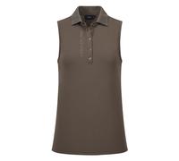 HV Polo Damen Poloshirt ärmellos HVPMyrthe Sommer 2025 - XL, stone