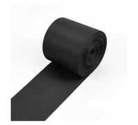 HWJFDC Gurtband 5M 10-100mm Schwarzes Nylon-Gurtband Rucksackgurt Haustierhalsband Sicherheitsgurt Band DIY Tasche Kleidung Nähzubehör(70mm)