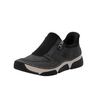 Rieker Damen 45965, Frauen Halbschuhe,straßenschuhe,Strassenschuhe,Sportschuhe,Freizeitschuhe,Turnschuhe,Laufschuhe,grau (45),38 EU / 5 UK