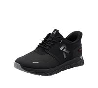 Rieker Damen Low-Top Sneaker M9051, wasserabweisend, riekerTEX, lose Einlage, Schwarz 38