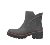 Winterstiefelette RIEKER, Damen, Gr. 41, grau (dunkelgrau), Lederimitat, klassisch, Schuhe, mit Innen-Reißverschluss für leichten Einschlupf, Topseller (97878628-41) dunkelgrau