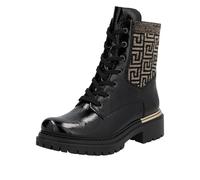 HWK Damen Stiefel black/schwarz-gold - Gr. - 39