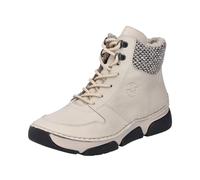 Rieker Damen 45955 Schnürstiefel, Beige, 38 EU