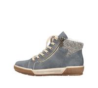 Rieker Schnürschuhe N0709 Damen Blau Größe 38
