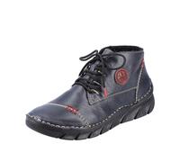 Rieker Hwk Damen Stiefel Schnürer blau Damen Gr. 38