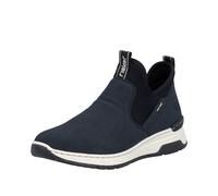 Rieker Schlupf/Reißverschlussstiefelette Kaltfutter für Damen, blau, Gr. 36 EU