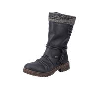 Winterstiefel RIEKER Gr. 42, schwarz Damen Schuhe Winterstiefel mit gestricktem Schaftrand Bestseller (59318038-42)