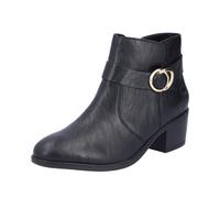 Stiefelette RIEKER Gr. 39, schwarz Damen Schuhe (96728609-39) schwarz
