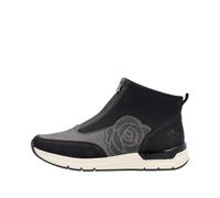 Rieker Slip-On Sneaker 64106236-39 Damen Schwarz/Grau Größe 39