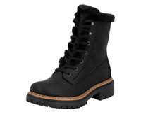 Rieker Damen Schnürstiefeletten 72625, Frauen Stiefeletten,Boots,Stiefel,Bootee,Booties,halbstiefel,Kurzstiefel,schwarz (00),37 EU / 4 UK