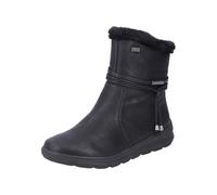 Rieker Stiefelette Lederimitat Schwarz