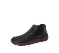 Rieker Schlupf/Reißverschlussstiefelette Kaltfutter für Damen, schwarz, Gr. 38 EU