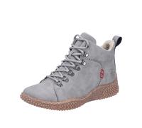 Rieker Damen Klassische Stiefeletten Y8414, Frauen Stiefeletten,Bootee,Booties,halbstiefel,Kurzstiefel,uebergangsschuhe,grau (42),41 EU / 7.5 UK