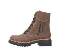 Rieker Damen Schnürstiefeletten 72626, Frauen Stiefeletten,Boots,Stiefel,Bootee,Booties,halbstiefel,Kurzstiefel,braun (25),37 EU / 4 UK