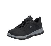 Sneaker RIEKER Gr. 44, schwarz Herren Schuhe Damen Outdoor-Schuhe Outdoorschuh, Halbschuh, Schnürschuh mit TEX-Membran (71718568-44)