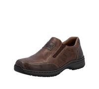 Rieker 03354-26 Herren Halbschuhe Slipper extra weit, Größe:43 EU, Farbe:Braun