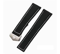 HXFFXHF Uhrenarmbänder für Tag Heuer Carrera AQUARACER, 20 mm, 22 mm, Canvas, Nylon, Leder, Faltschließe, schwarzes Uhrenarmband (Farbe: Schwarz, Schwarz, Solver1, Größe: 20 mm)