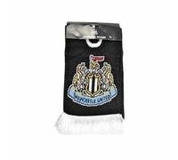 Hy-Pro International Ltd Offizieller Newcastle United Schal mit schwarzem Wappen-Design, 180 cm, schwarz, weiß, L
