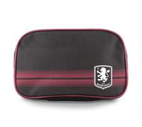 Hy-Pro Offiziell Lizenziert Aston Villa Fußball Sporttasche - Reisetasche für Herren (23x16.5x10cm) - Kompaktes Zubehör im Stilvollen Schwarzen Design