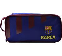 Hy-Pro Offiziell lizenzierte FC Barcelona Stiefeltasche, Streifen-Design, Barca, Barcelona Merchandise, Fußball, ideal zur Aufbewahrung, tolle Geschenkidee, kastanienbraun, Stipe