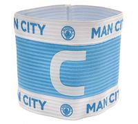 Hy-Pro Offiziell Lizenziertes Manchester City F.C. Kapitänsarmband - Jugend Man City Merchandise Armband für Fußball Great Man City Fußball Geschenkidee