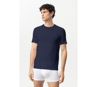 Mey Regular Fit T-Shirt Rundhals yacht blue, Einfarbig