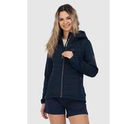 Hybridjacke ALIFE & KICKIN "SoleneAKA", Damen, Gr. S, marine, Web, Obermaterial: 95% Polyester, 5% Elasthan, unifarben, figurbetont hüftlang, ohne Ausschnitt, Jacken, mit Kapuze und gestepptem Body (7