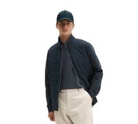 Hybridjacke MARC O'POLO, Herren, Gr. XXL, schwarz (peppercorn grau), Sweatware, Obermaterial: 75% Baumwolle, 20% Polyester, 5% Elasthan, regular fit normal, Rippbündchen, Jacken, Hybrid-Scuba-Sweatjac
